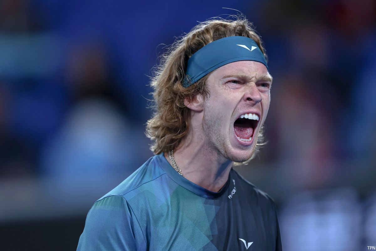 Rublev Disqualified In Dubai Semifinals After Shouting In Line Judge's Face