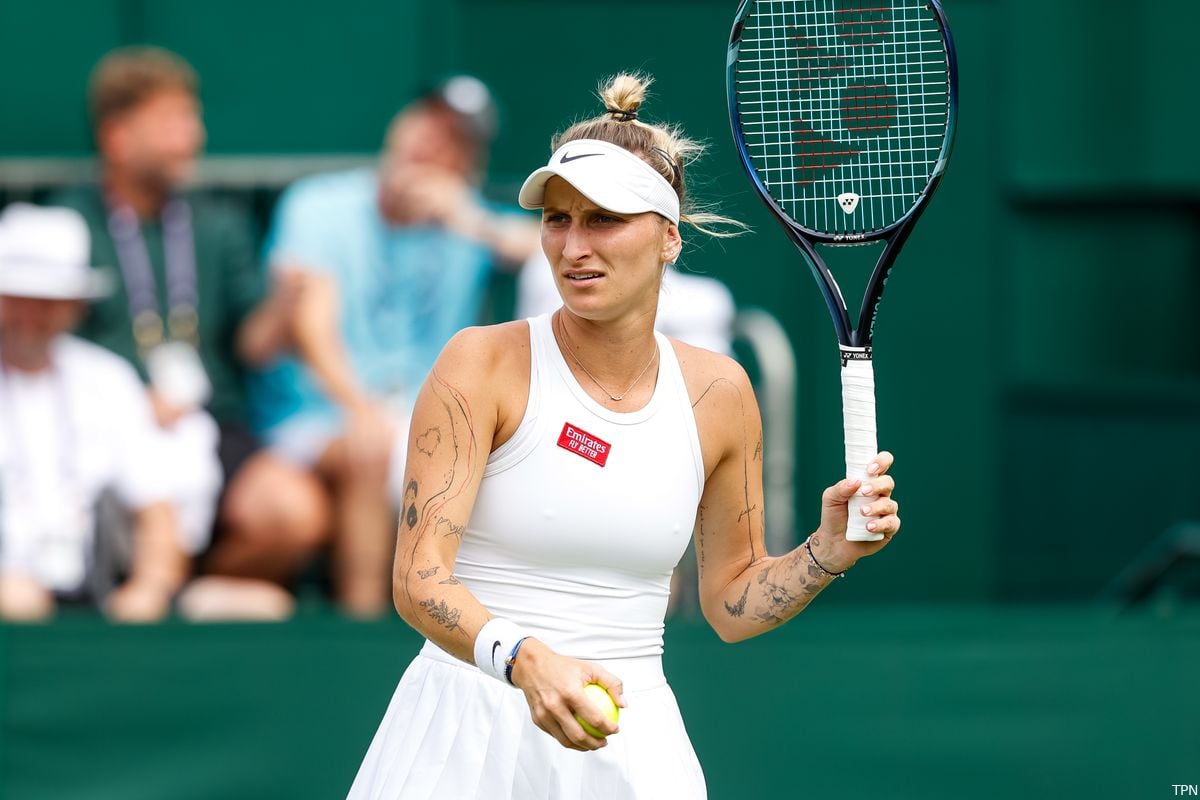 Marketa Vondrousova Withdraws From Doubles At Wimbledon After Singles