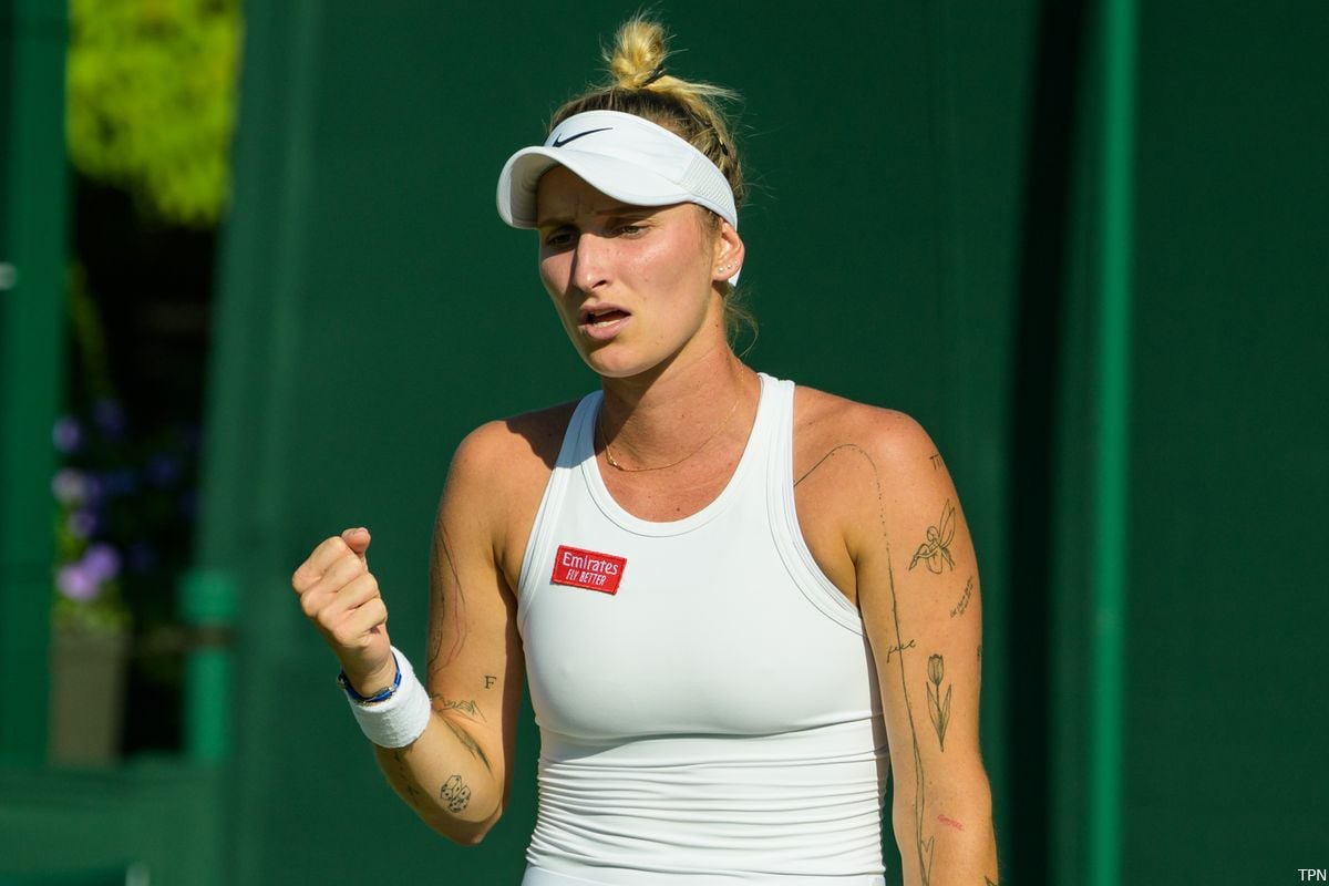 Vondrousova Beats Svitolina To First Unseeded Women's Wimbledon