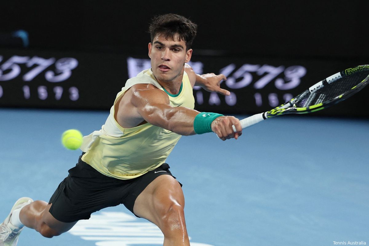 Alcaraz To Face Younger Opponent For The First Time In His Pro Career At Australian Open