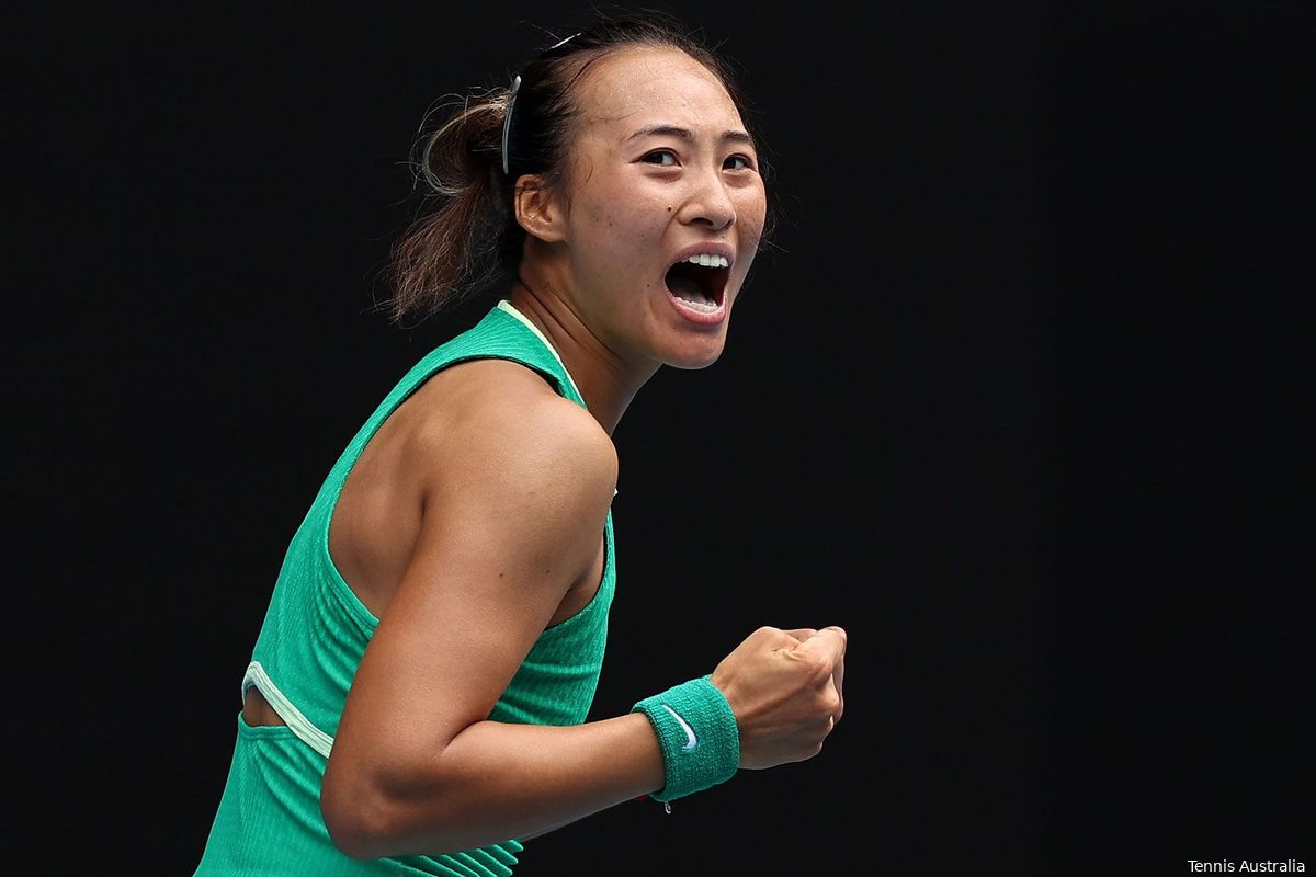 Chinese Star Zheng Secures Top 10 Breakthrough At Australian Open