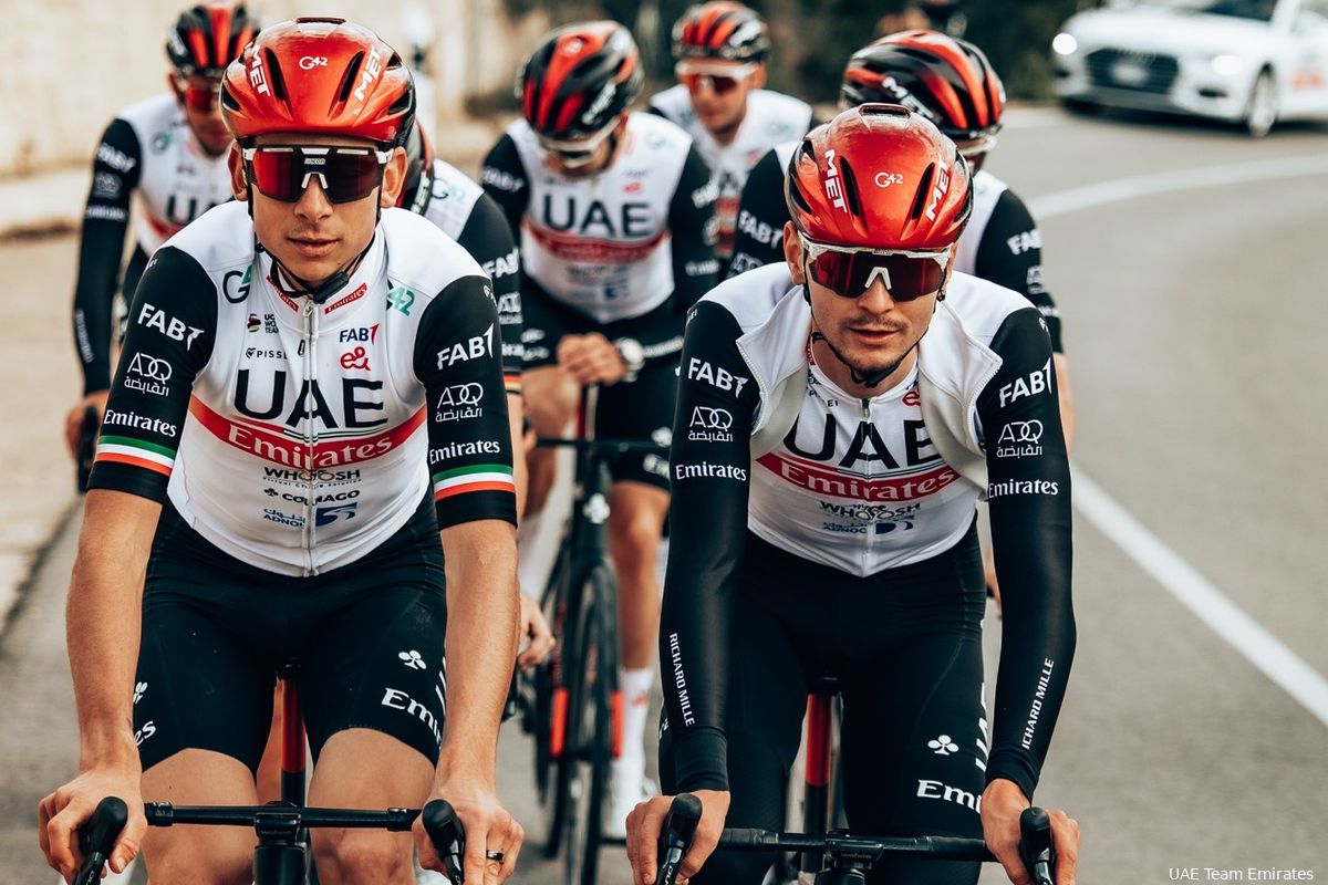 Favorieten etappe 4 Ruta del Sol 2023 | Tsja, als ze ons bij UAE-Team Emirates zo'n voorzet geven...
