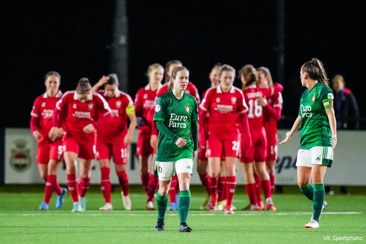 Feyenoord Vrouwen verliezen uitwedstrijd van FC Twente