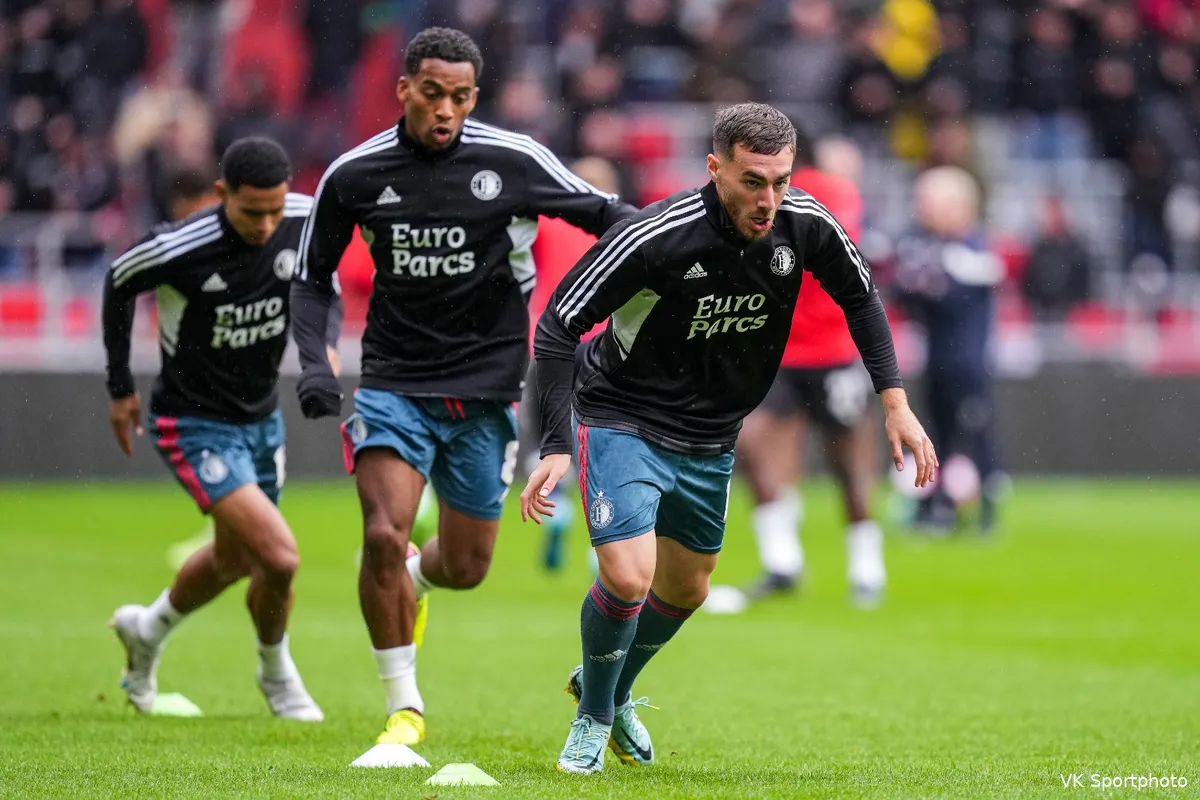 Opstelling Feyenoord: Geen wijzigingen