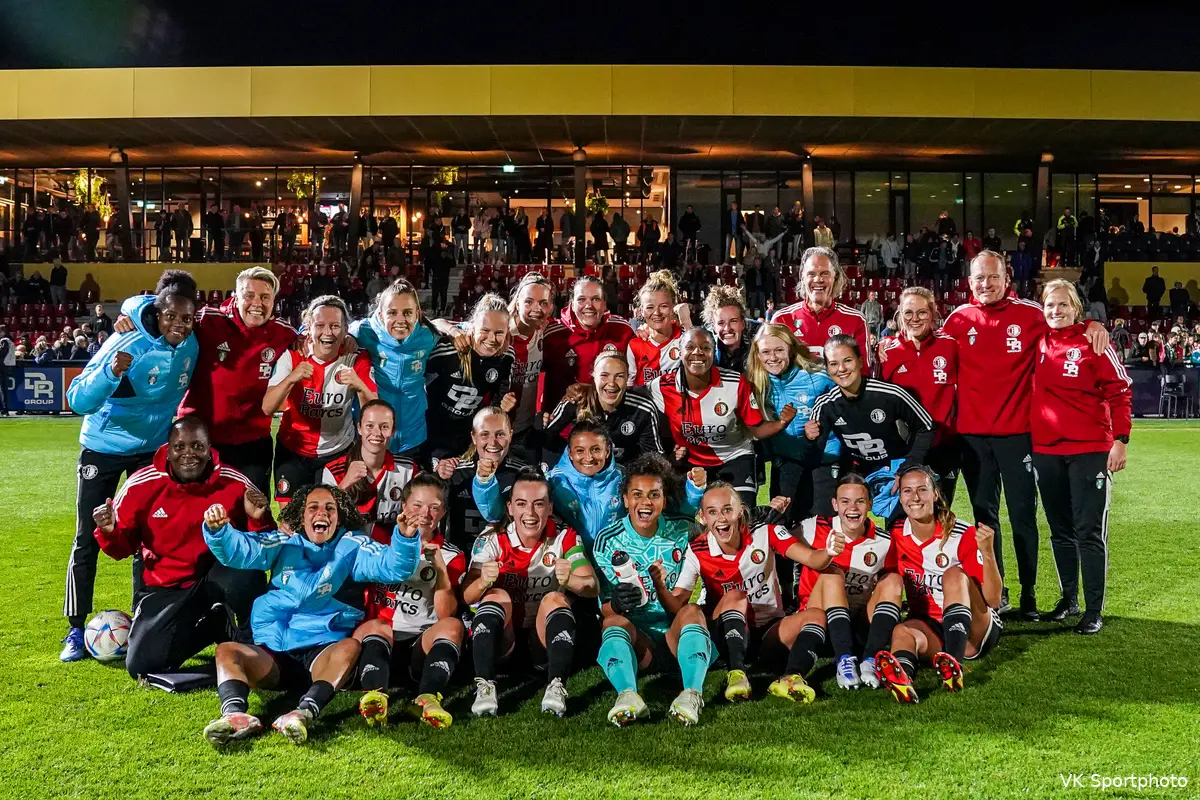 Voetbalsters Feyenoord beginnen seizoen met zege op Excelsior