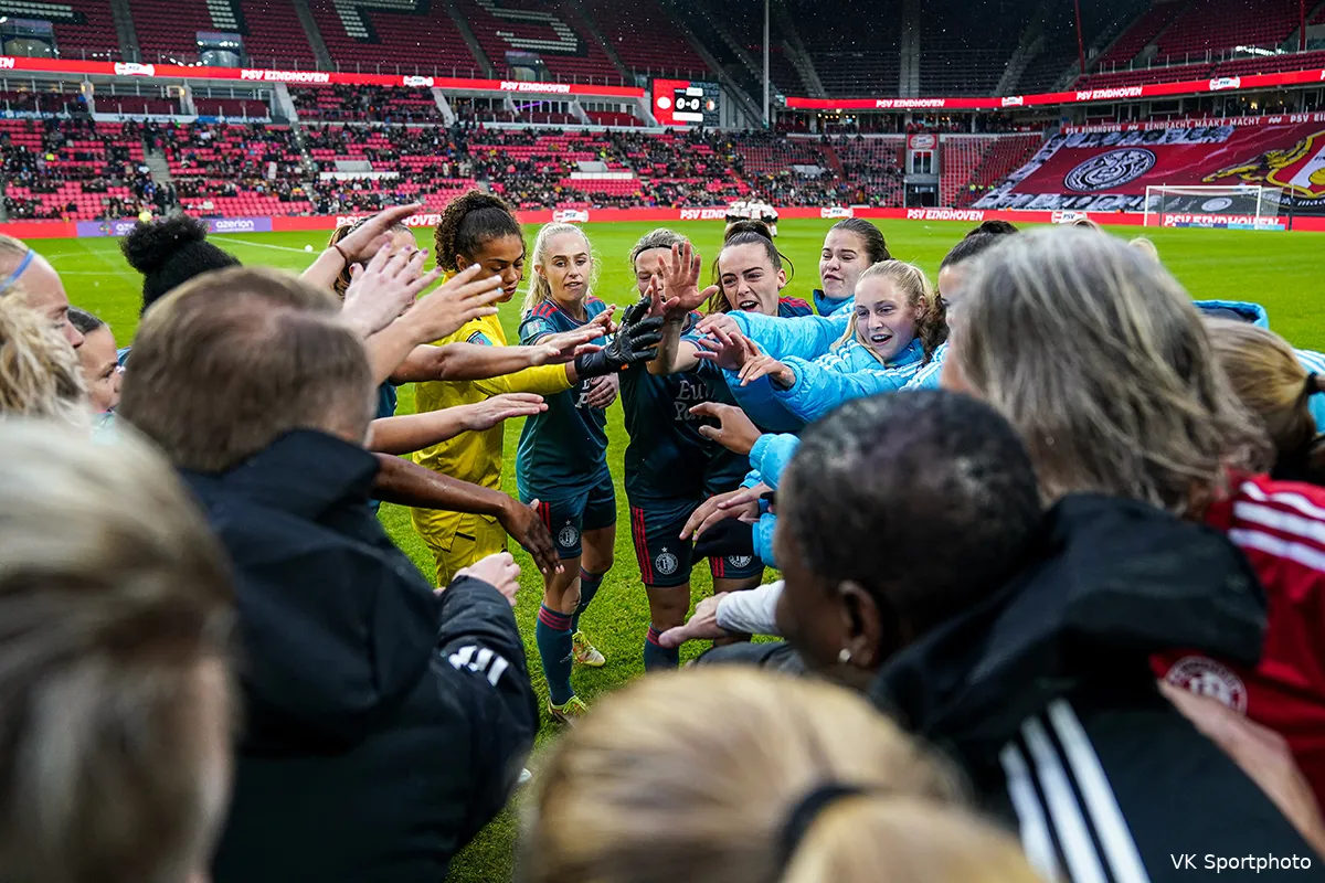 Feyenoord V1 doet zichzelf tekort en verliest in Eindhoven