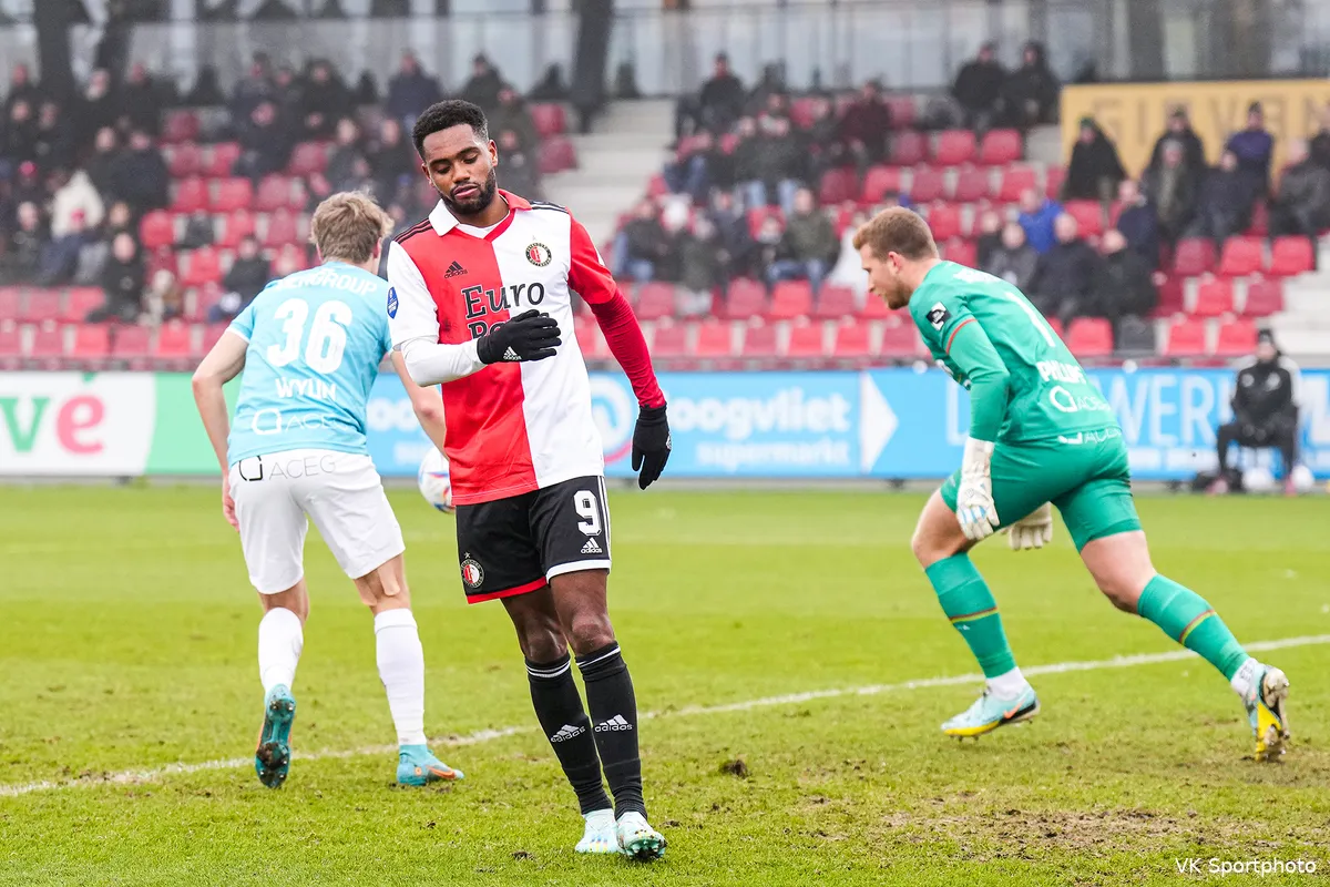 Feyenoord verliest oefenwedstrijd van NEC Nijmegen