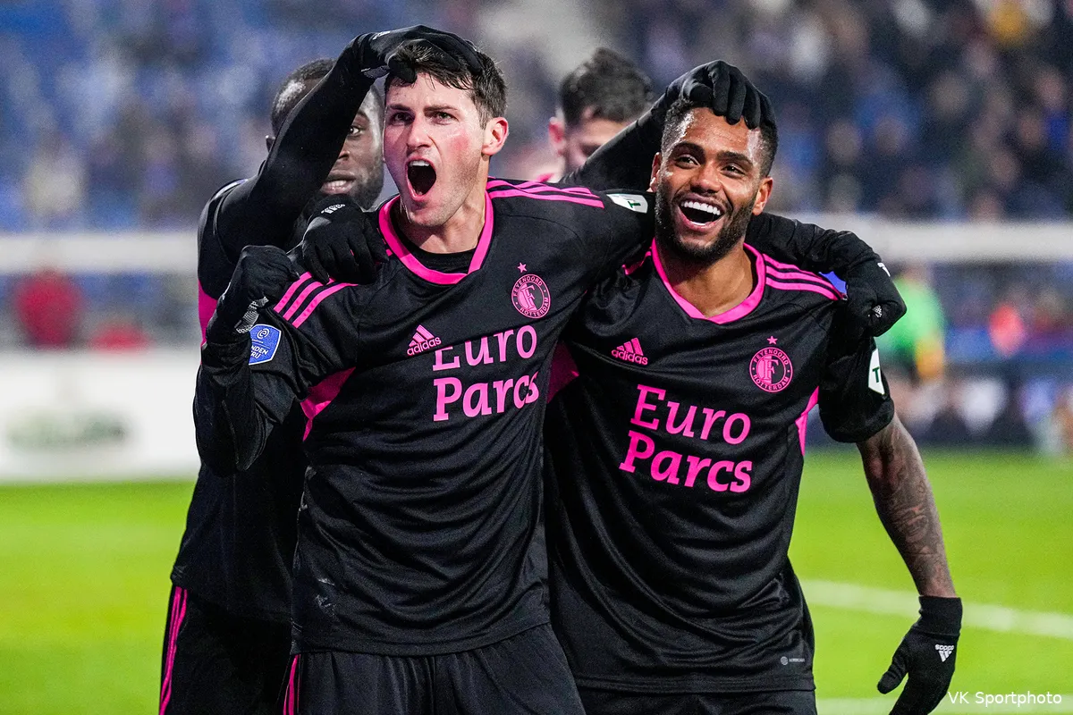 Feyenoord bekert verder na matig duel in Friesland