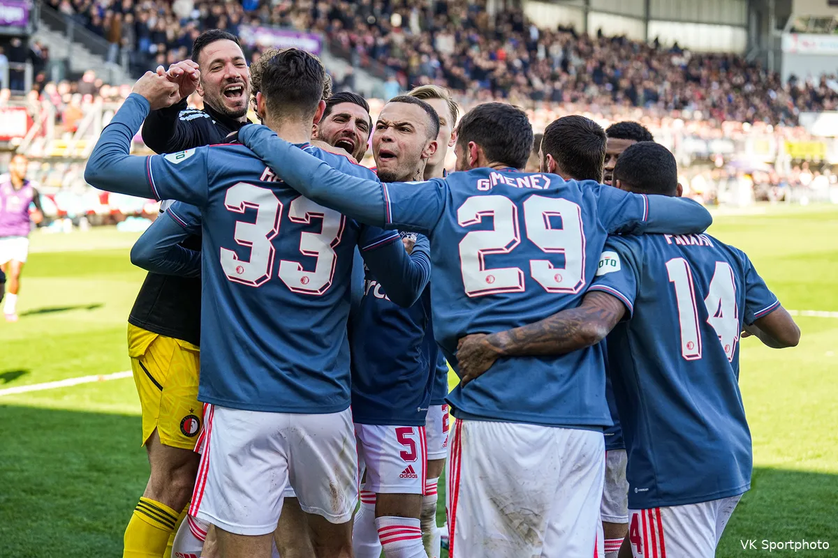 Feyenoord zet gigantische stap naar de Coolsingel met winst op Sparta