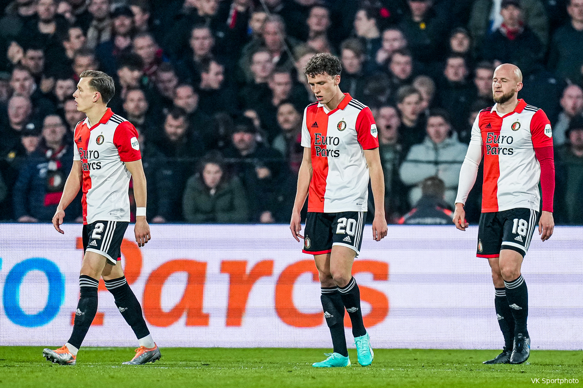 Feyenoord uitgeschakeld in TOTO KNVB Beker