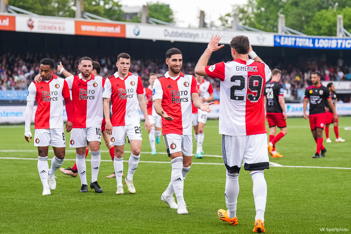 Feyenoord komt op matchpoint na overwinning op Excelsior