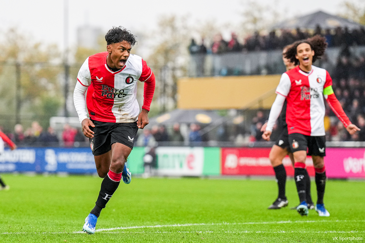 Youth League-duel Feyenoord O19 live uitgezonden