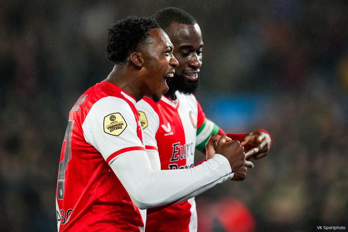Opstelling Feyenoord: Milambo start in de basis