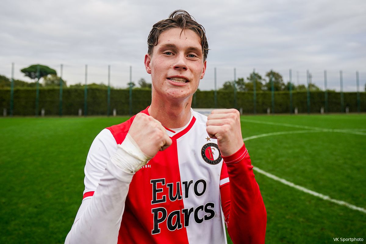 Feyenoord O18 wint ook derde wedstrijd in voorjaarscompetitie