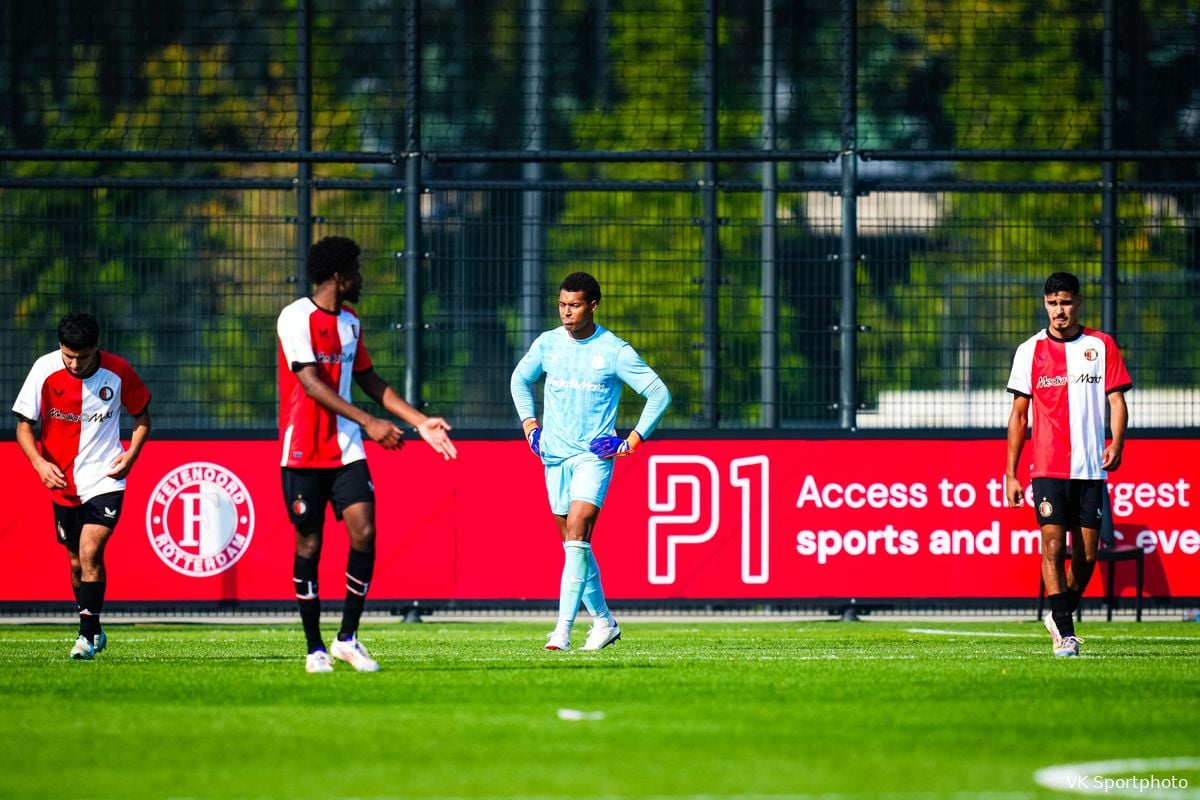 Valse start voor Feyenoord Onder 19 in Youth League