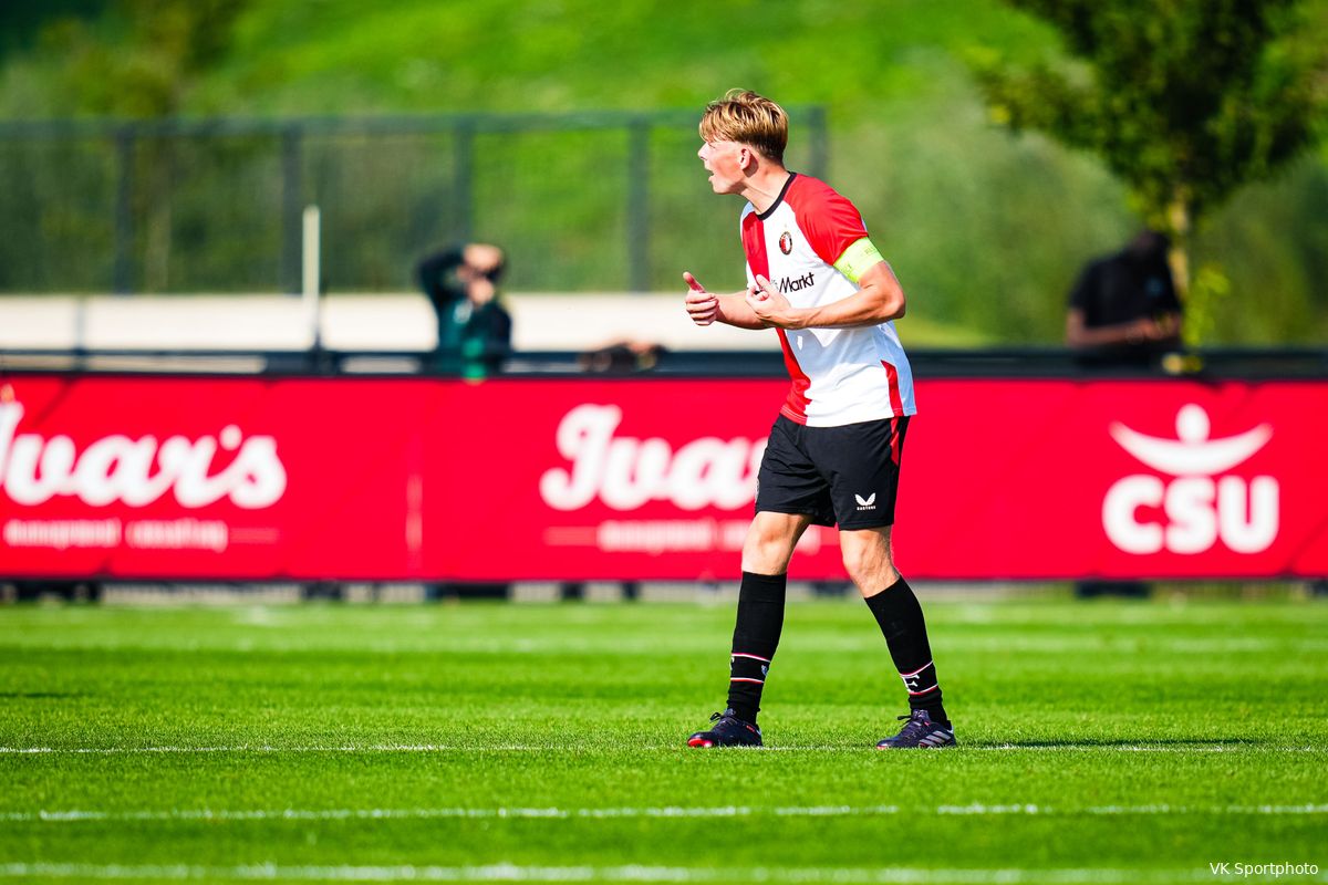 Feyenoord O21 speelt doelpuntloos gelijk op Varkenoord