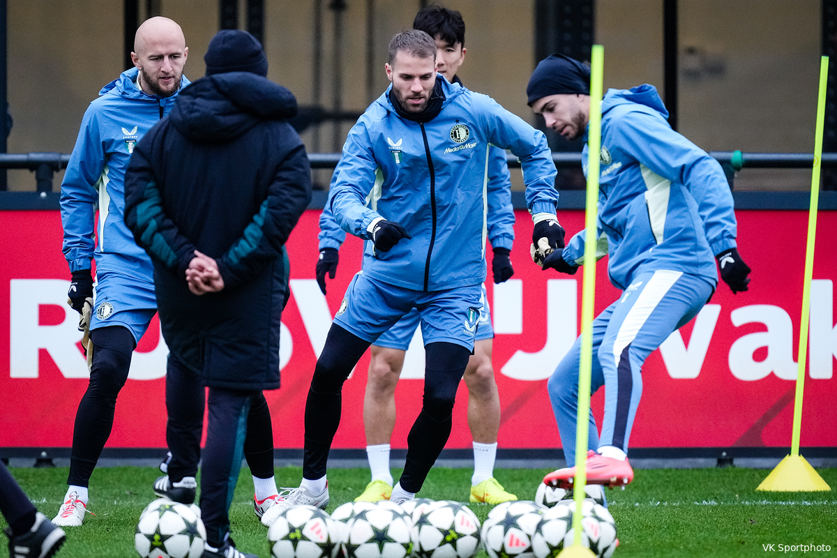 Vermoedelijke opstelling Feyenoord: twee wijzigingen in verdediging