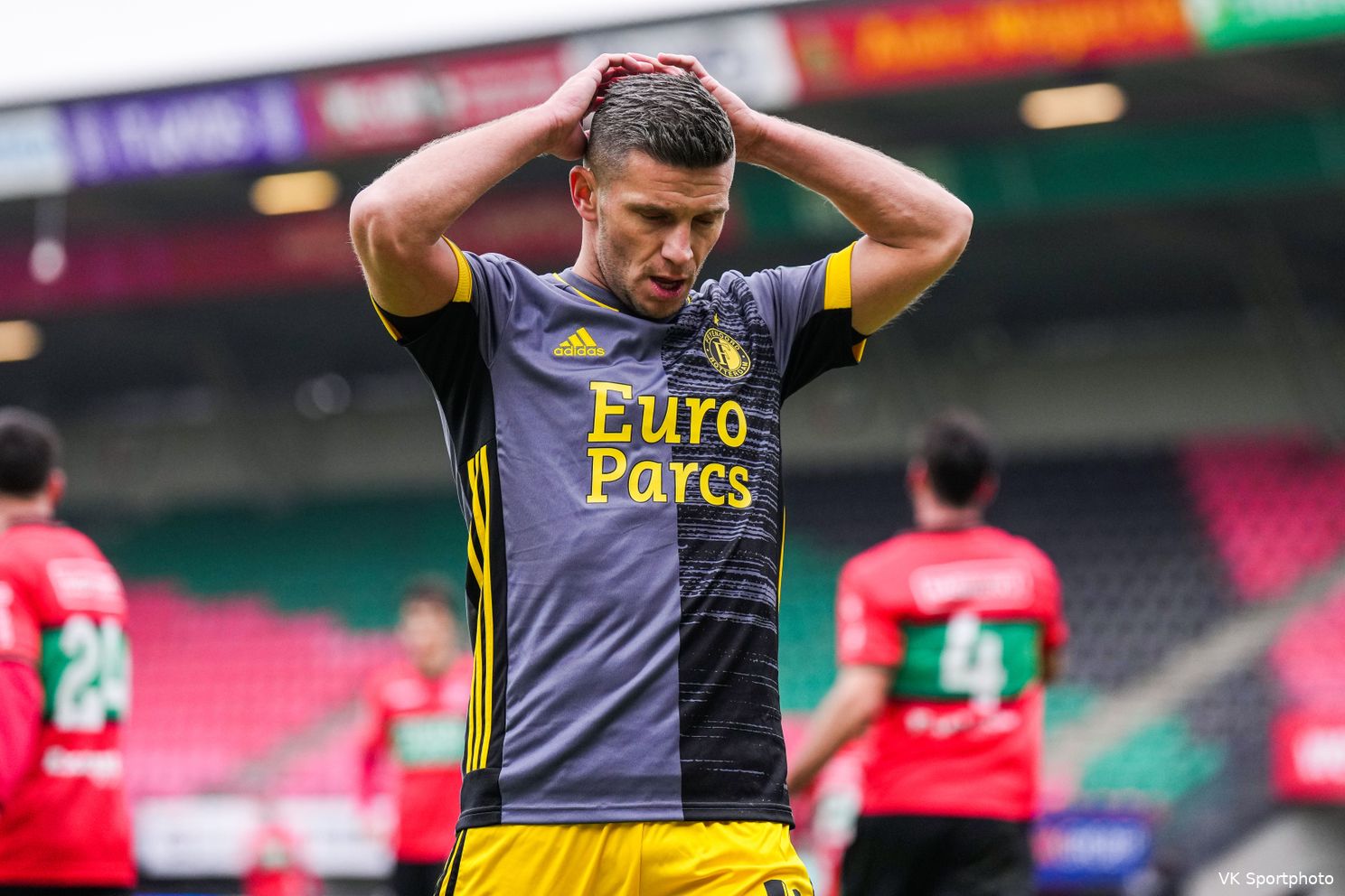 Feyenoord komt na rust op stoom en verslaat NEC