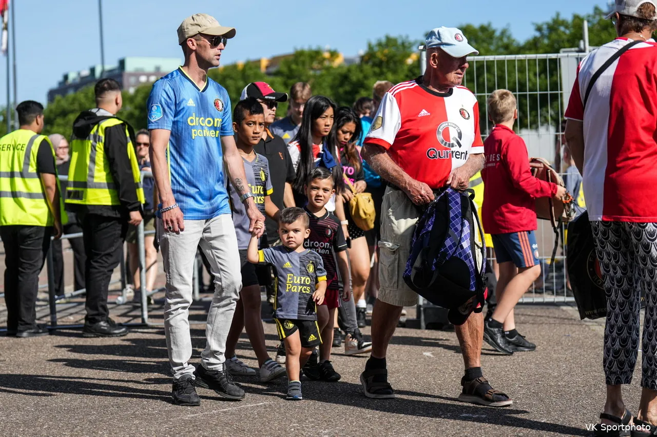 Vandaag Open Dag van Feyenoord op het programma