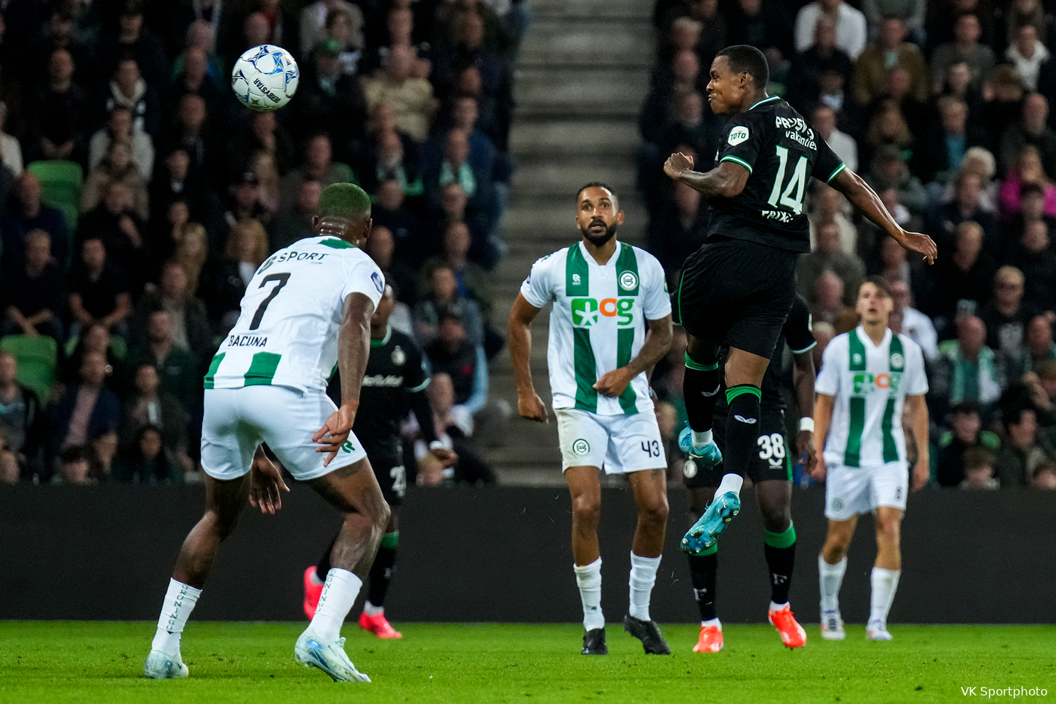 Feyenoord geeft voorsprong uit handen tegen FC Groningen