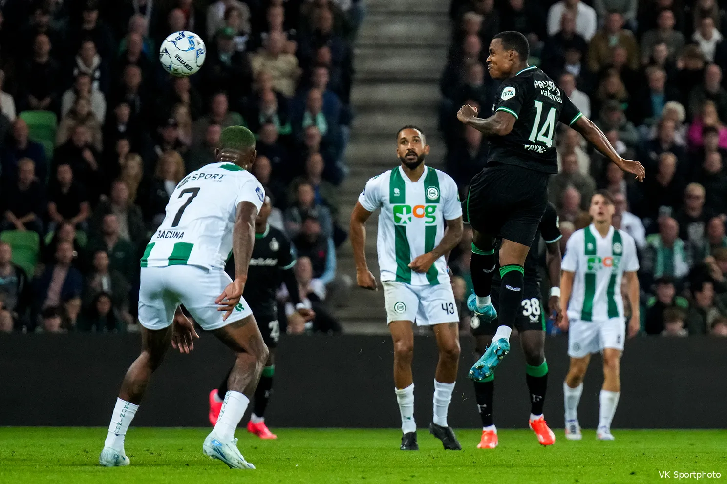 Feyenoord geeft voorsprong uit handen tegen FC Groningen
