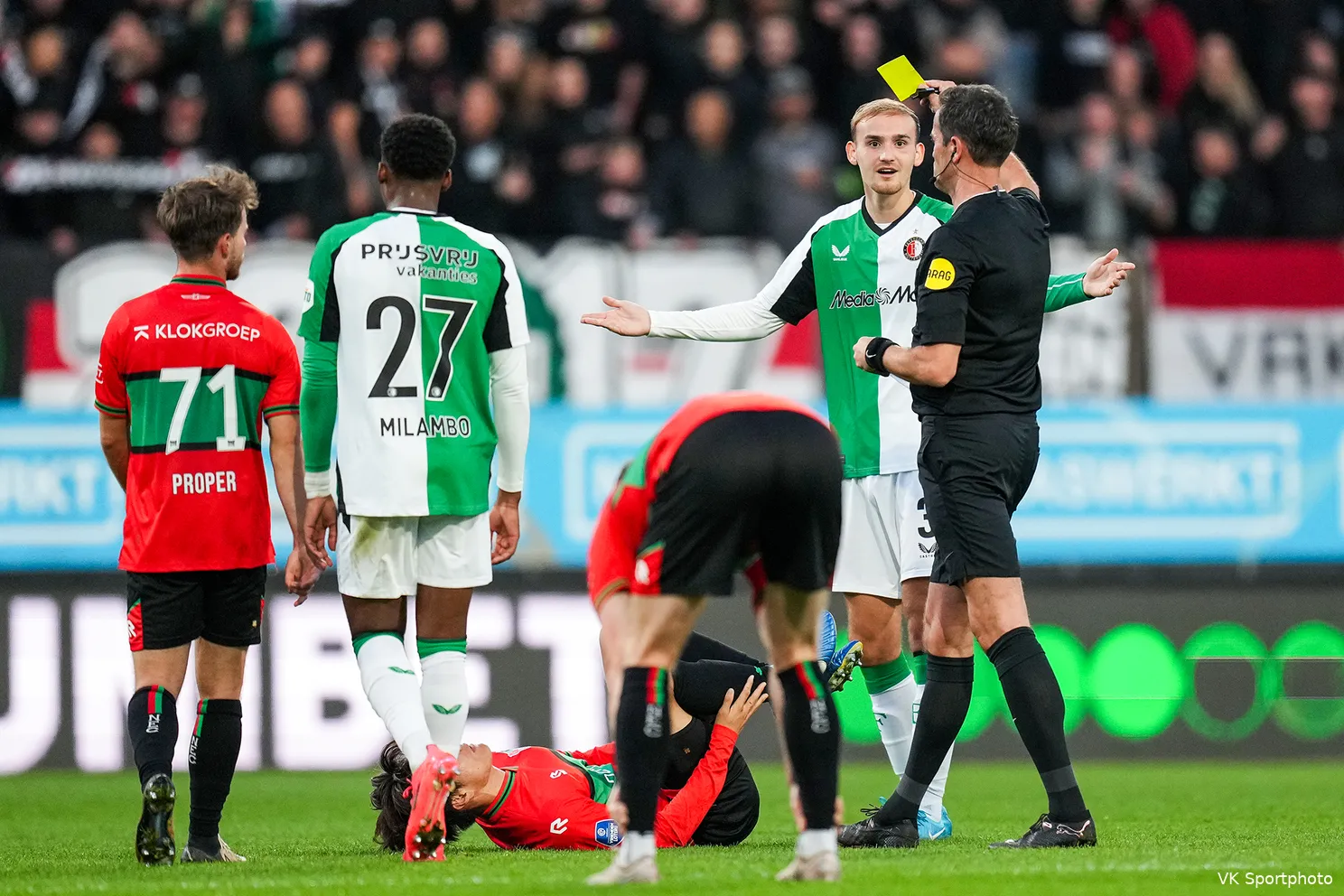 Weer gelijkspel voor ongeïnspireerd Feyenoord in matig duel met NEC