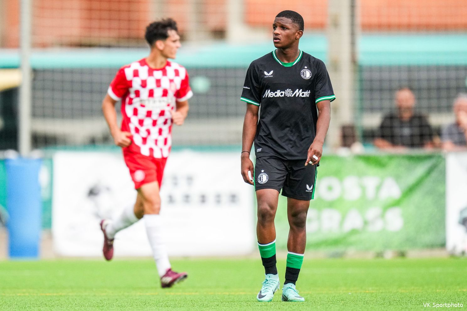Geen winst voor Feyenoord O19 ondanks rode kaart voor Girona FC