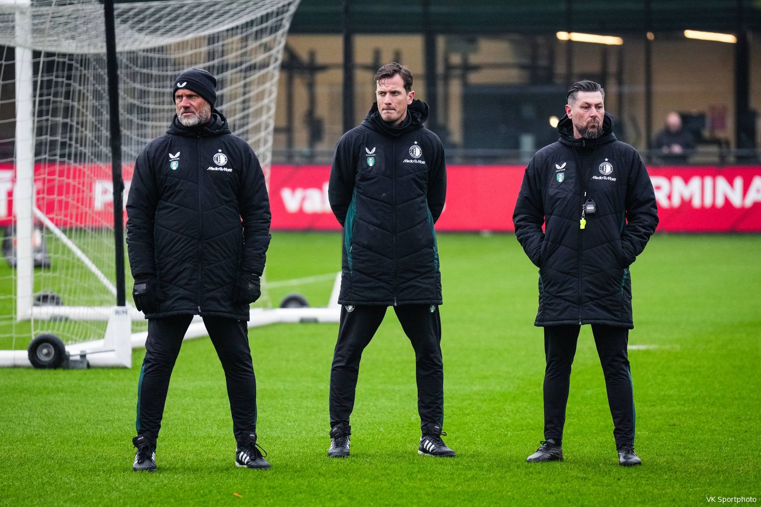 De beelden: Bosschaart bereidt Feyenoord voor op AC Milan; Targhalline traint mee