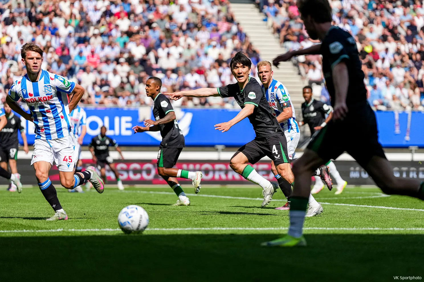 Feyenoord sluit het seizoen af met nederlaag tegen sc Heerenveen