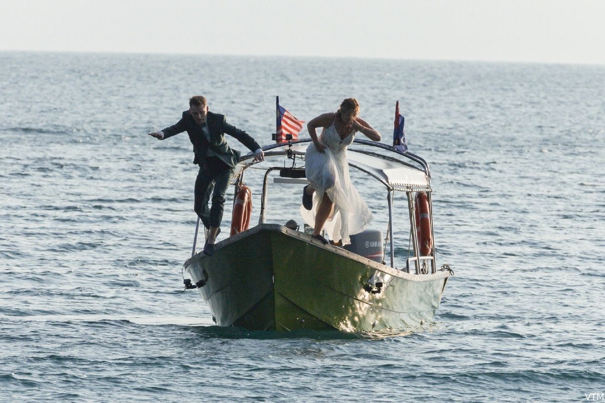 Het gaat meteen helemaal fout in 'Gestrand op Honeymoon Island