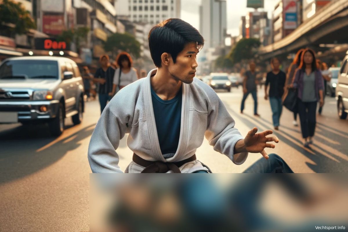 🎥 Heldhaftige Jiu-Jitsu zelfverdediging tegen overvaller: 'niet verwacht'