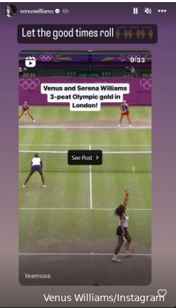Venus Williams fondly remembers London 2012 historic hat-trick: “Let the good times roll”