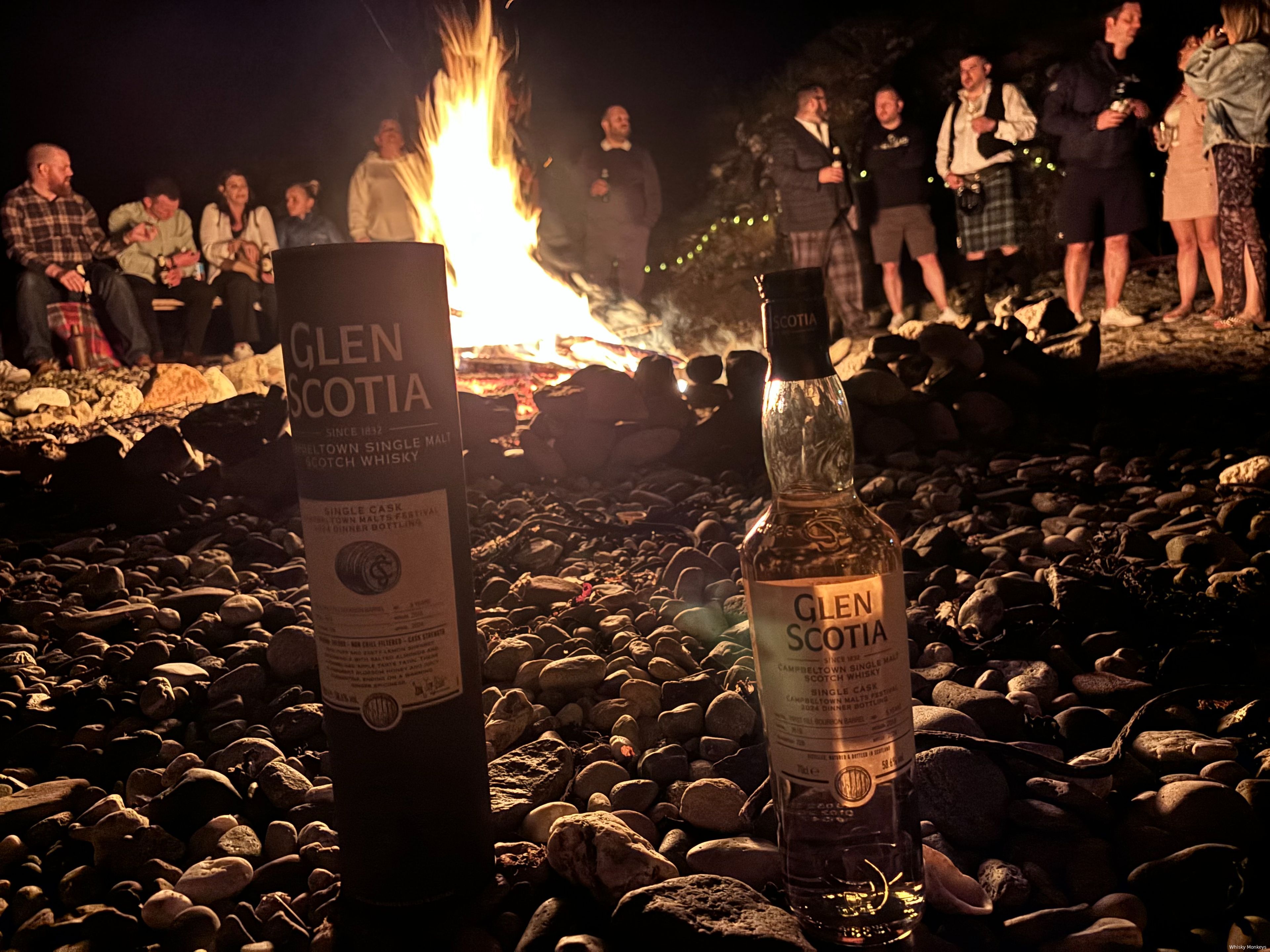 de Glen Scotia single cask single malt dinner whisky 2024