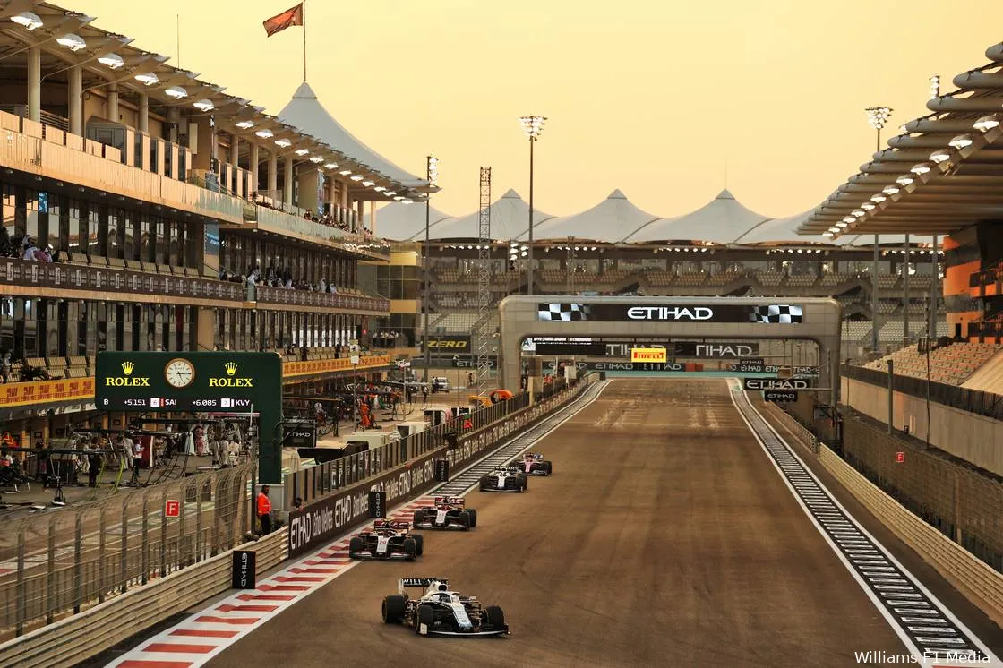 Formule 1 verlengt contract met Grand Prix van Abu Dhabi tot 2030