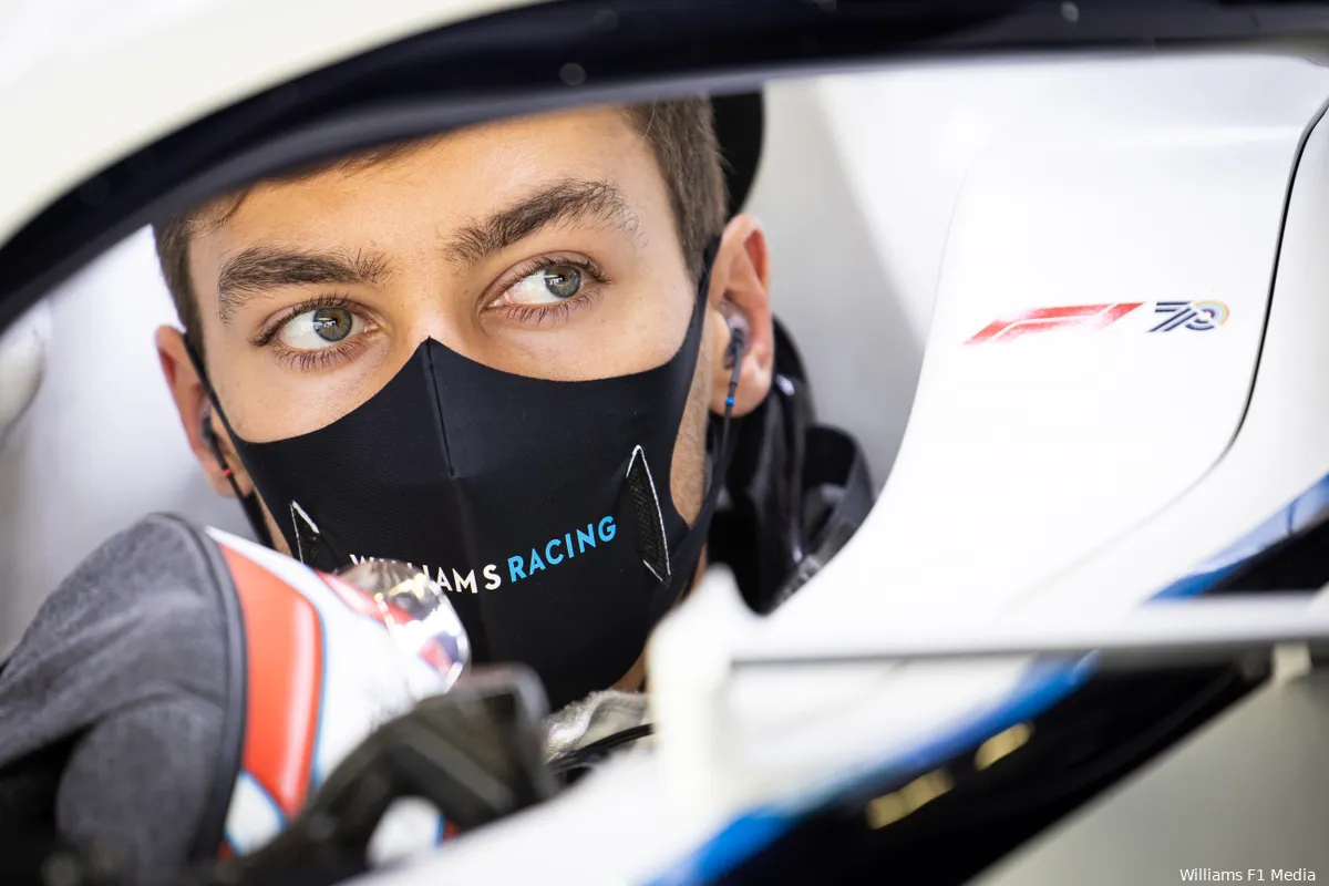 Russell hoopvol over Williams: 'Het team gaat de juiste kant op'