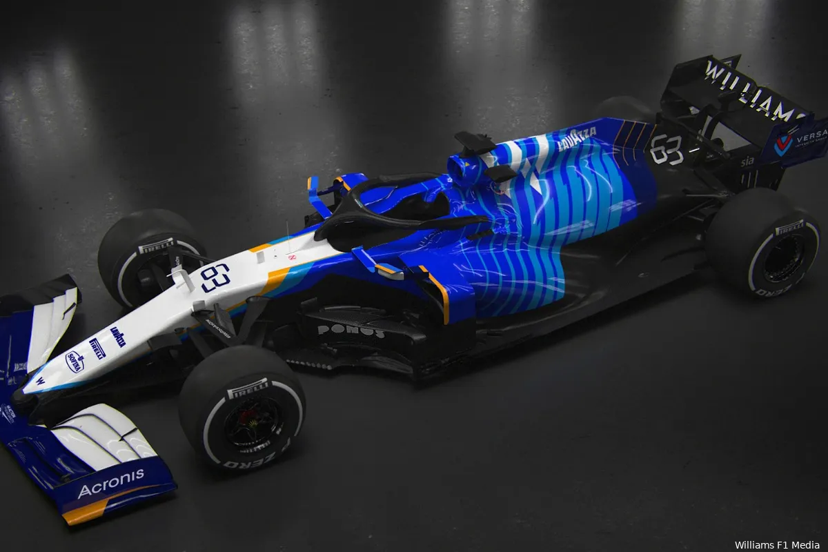 Williams-CEO reageert: 'We hebben een frisse en nieuwe look gecreëerd'