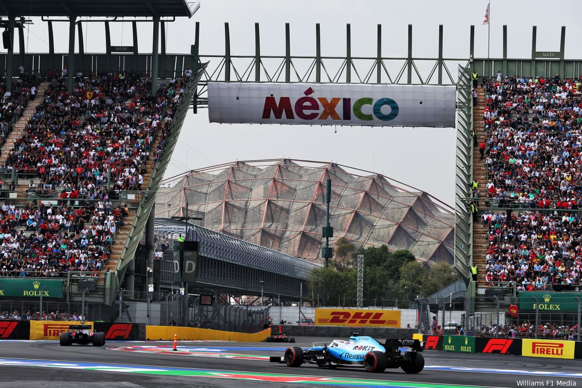 Williams verwacht geen problemen met Mercedes-motor door ijle lucht in Mexico