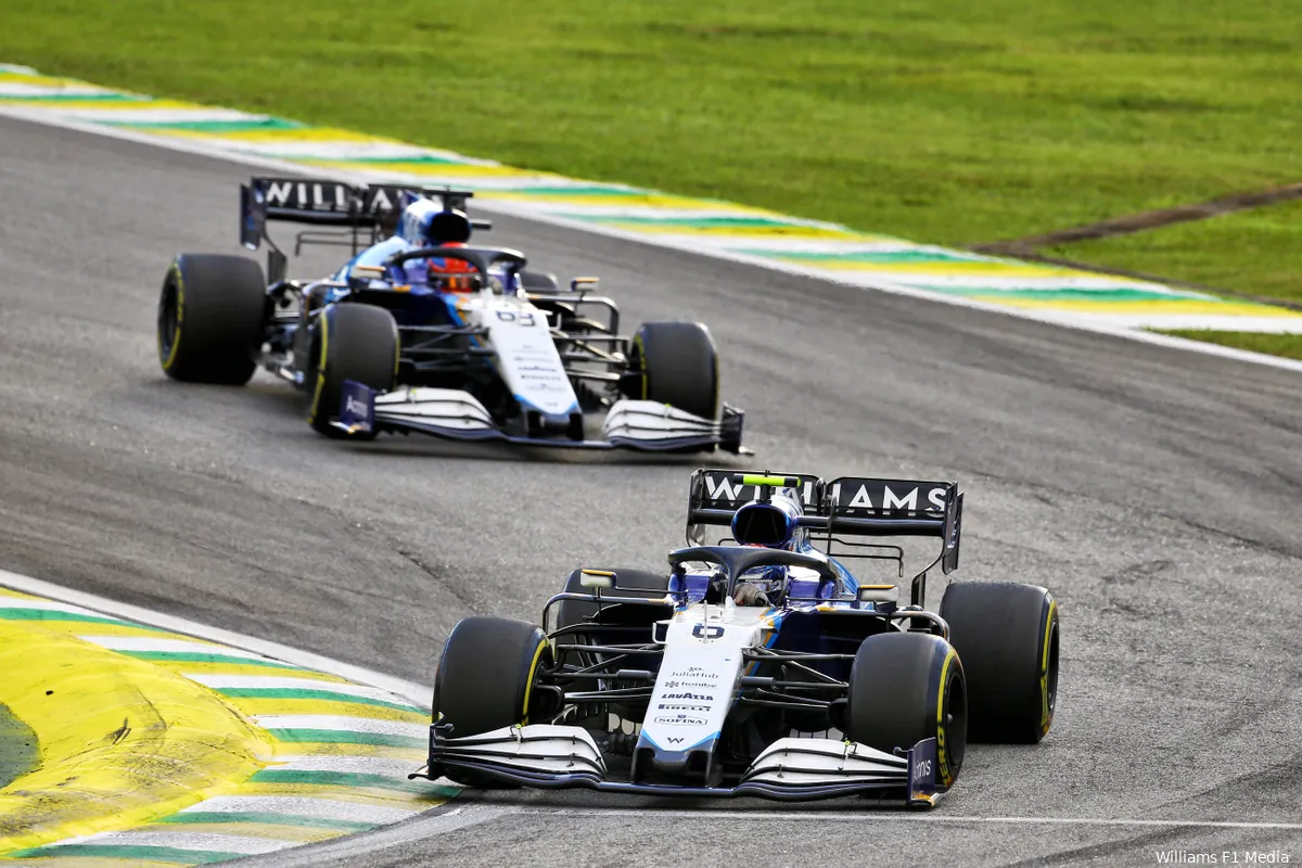 Kwalificatieduels | Latifi verschalkt op knappe wijze Russell, Norris leidt bij McLaren