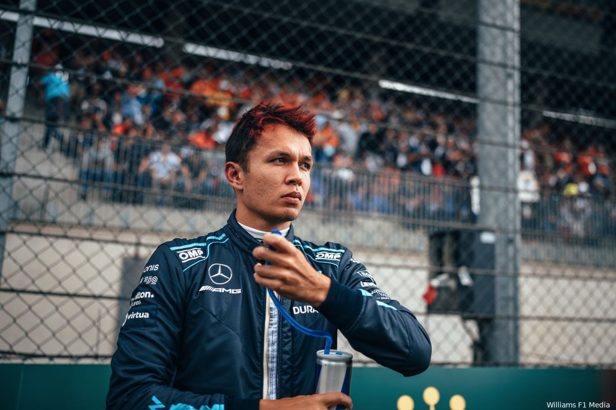 Albon risked his tires to keep tenth place: 'I had to'