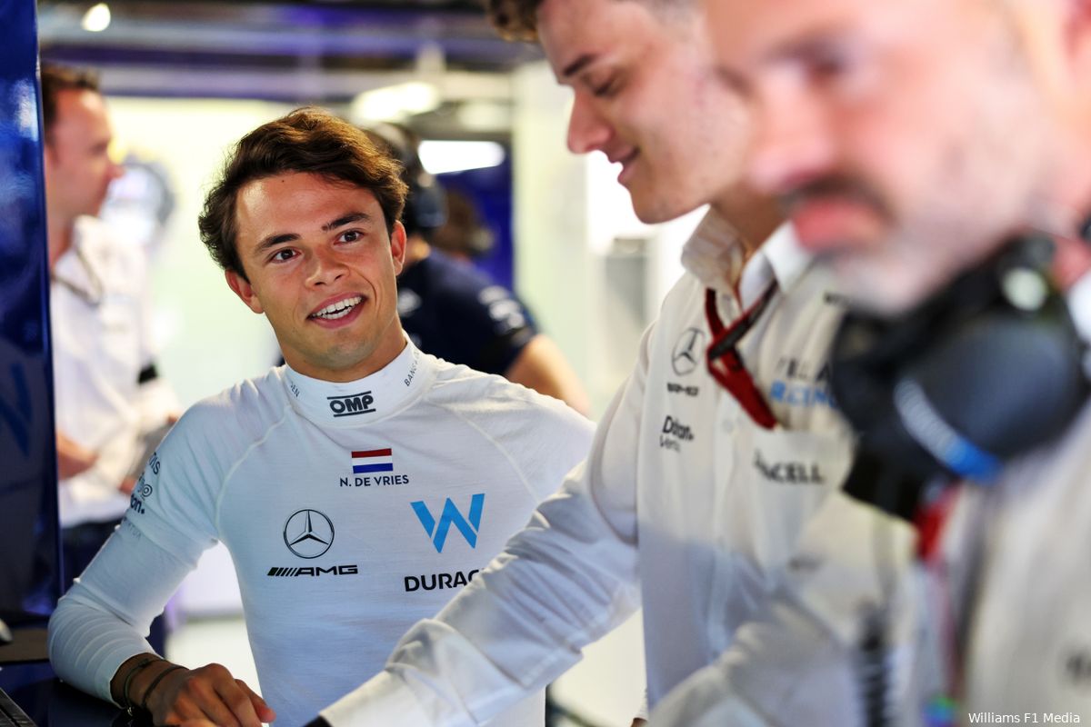De Vries over eerste Formule 1-kwalificatie: 'Nog niet helemaal tevreden'