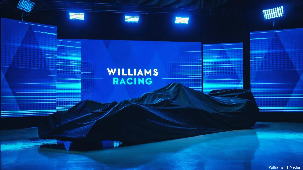 F1 Live 15:00u | Williams haalt als derde het doek van 2023-strijdwapen