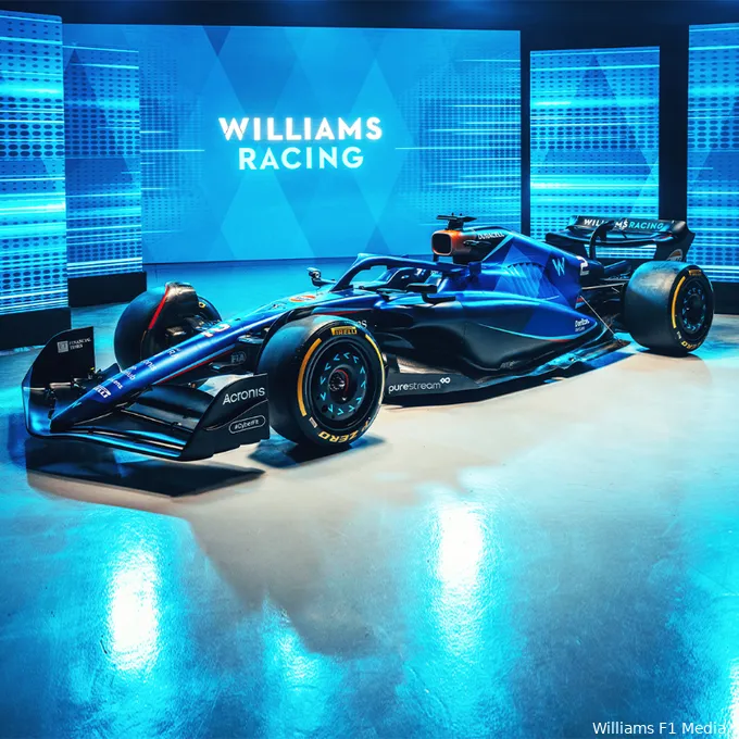 Foto's: De FW45 van Williams waarmee het de laatste plaats hoopt te verlaten