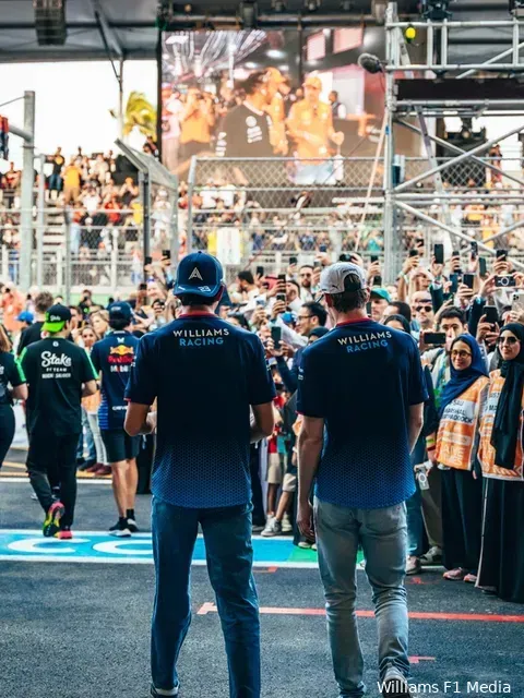 alexander albon logan sargeant williams saoedi arabie