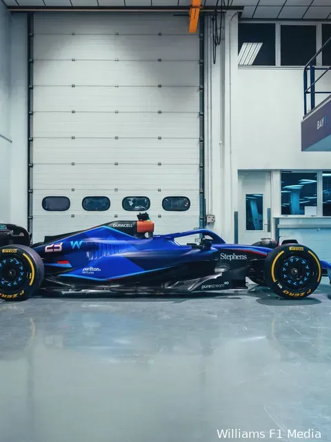Foto's: Echte FW45 voor 2023 onthuld door Williams
