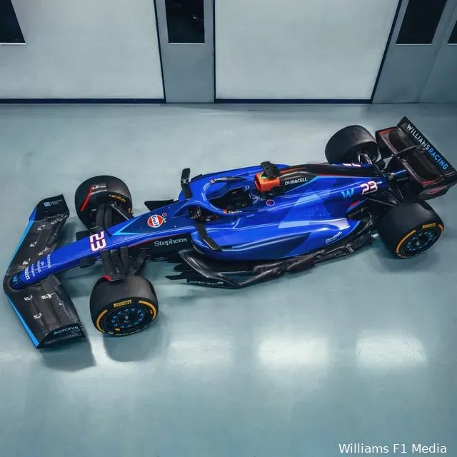 Foto's: Echte FW45 voor 2023 onthuld door Williams