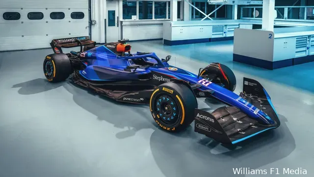 Foto's: Echte FW45 voor 2023 onthuld door Williams
