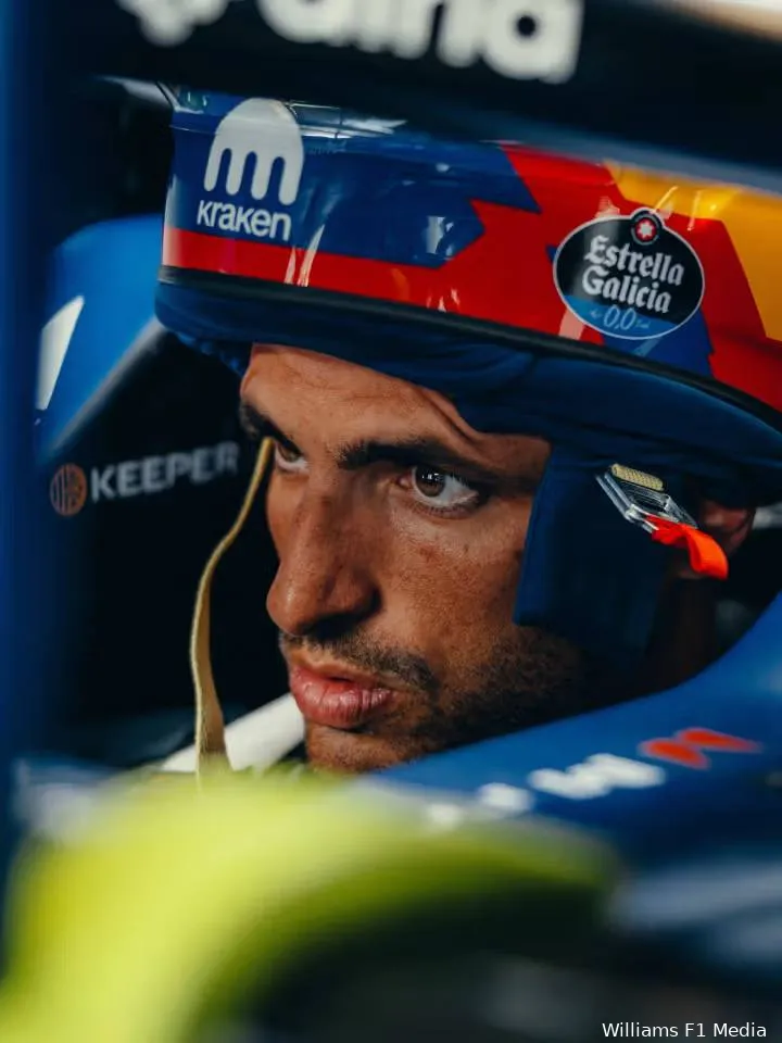 carlos sainz williams gp oostenrijk 2025 zondagjpg