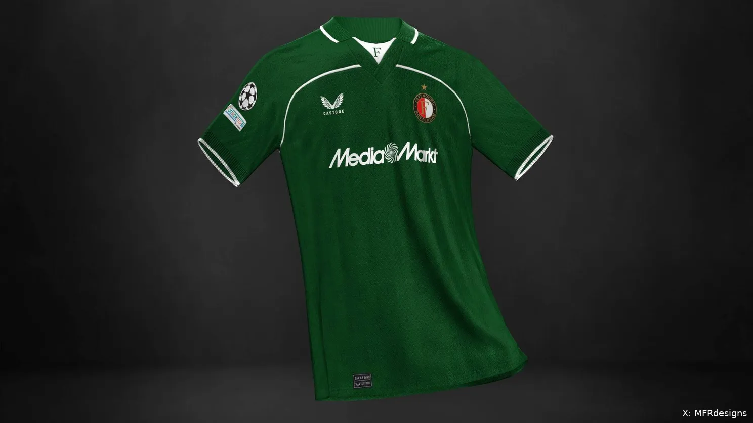 Supporters delen verschillende designs in zoektocht naar 'Twaalfde Shirt'