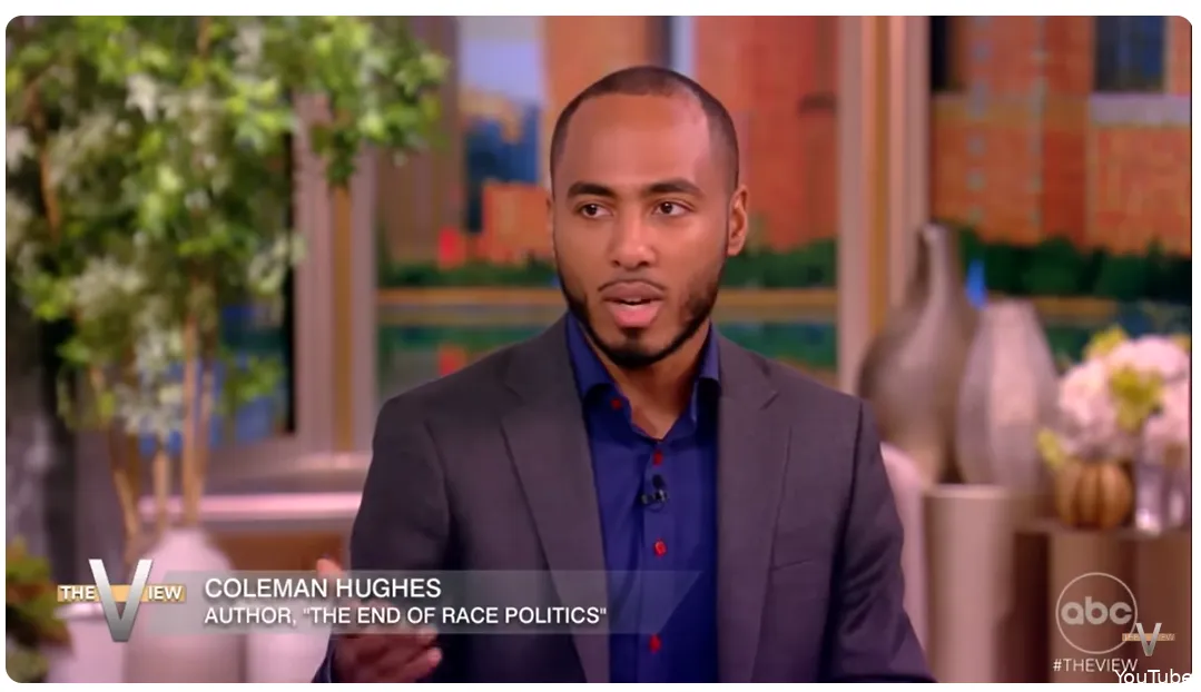 Screenshot of Coleman Hughes