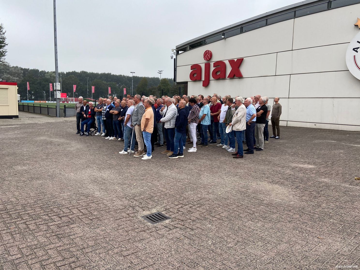 Ajax-reünisten beleven ondanks blamage Ajax prachtige zondag